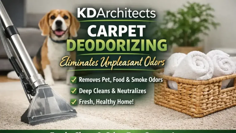 KDArchitects Carpet Deodorizing Eliminates Unpleasant Odors